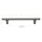 Gliderite Hardware 5-1/16 in. Center to Center Solid Flat Bar Pull Graphite Gray 4842-128-GPH-1 - alternate 3